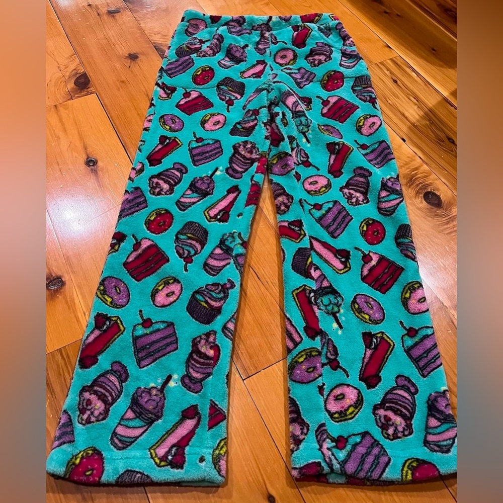 Candy Pink fleece pajama pants